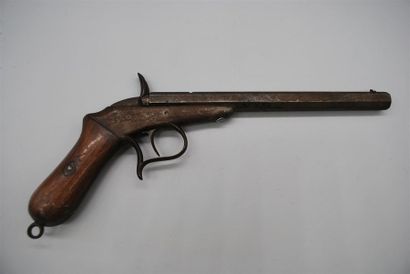 PISTOLET DE TIR DE SALON , 19°, manque mire,...