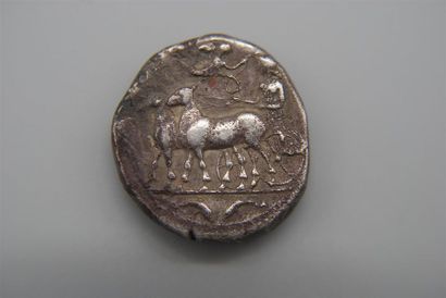 SICILE- MESSINE
TETRADRACHME EN ARGENT A/...