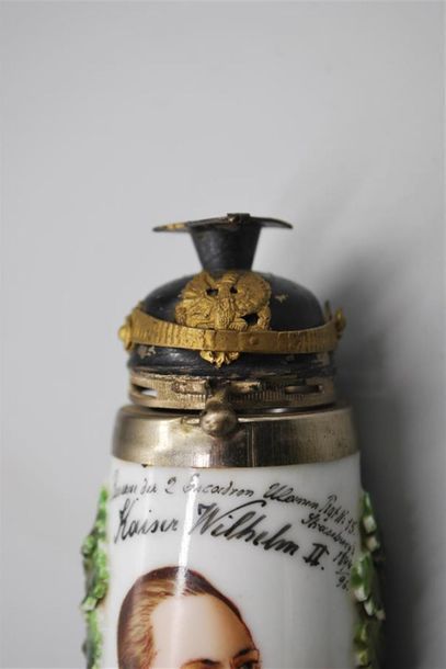 EMPIRE ALLEMAND.15° REGIMENT DE HULANS. PIPE...