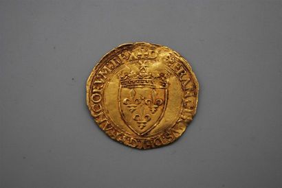 FRANCOIS Ier, Ecu d'or au soleil 5eme type...