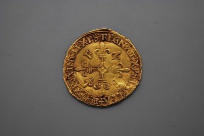 FRANCOIS Ier, Ecu d'or au soleil 5eme type...