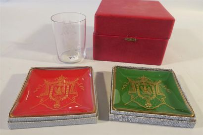 ORDRE DE LA LEGION D'HONNEUR. VERRE GRAVE,...