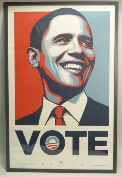 Shepard FAIREY (né en 1970). 
