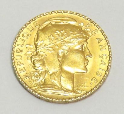 Pièce en or de 20 Francs 