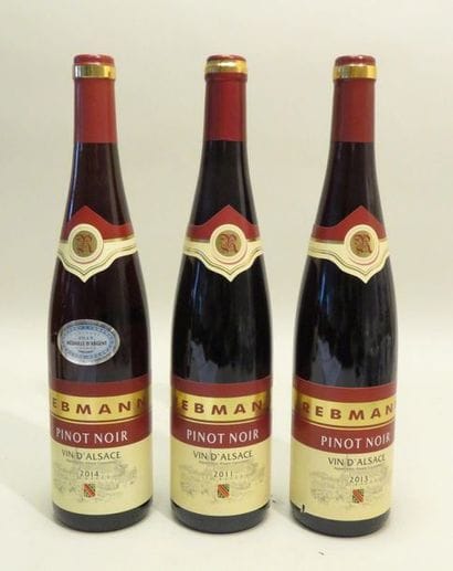 Pinot Noir, Rebmann, Vin d'Alsace, millésime...