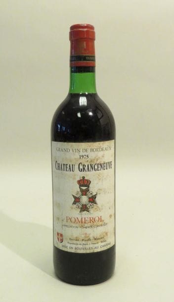 Château Grangeneuve, Pomerol, millésime 1975....