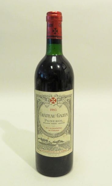 Château Gazin, Pomerol, millésime 1985. 1...