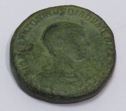 ROME

Sesterce de Diadumenien en bronze au...