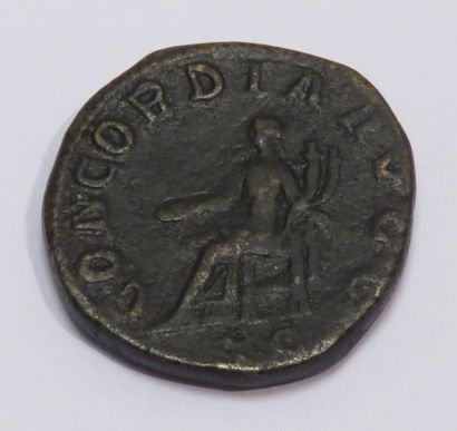 ROME

Rare sesterce de Pupien au revers Concordia...