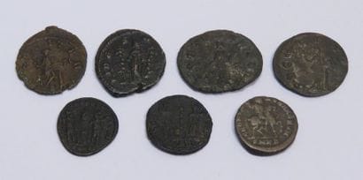 ROME

Ensemble de 7 monnaies de Quintille,...