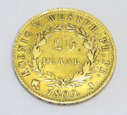 Pièce en or de 20 Frank 