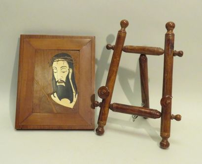 Portrait du Christ à la couronne d'épines,...