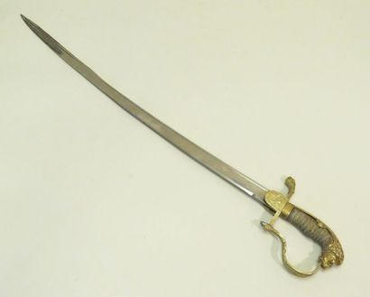 Sabre de Hussard (reproduction pour la décoration),...