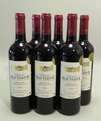 Château Hauterive, Médoc, millésime 2016....