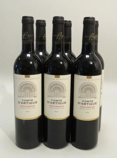 Comte D'Artigue, Saint-Emilion, millésime...