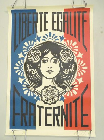 Shepard FAIREY (né en 1970). 