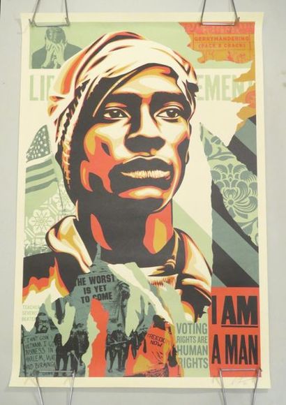 Shepard FAIREY (né en 1970). 