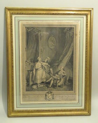 LE PETIT JOUR. Gravure d'aprs N.DE LAUNAY....