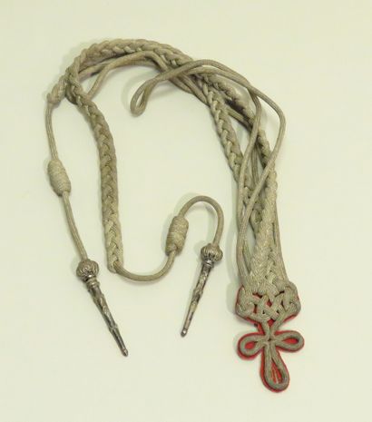 Aiguillette d’officier de la garde nationale.
En...