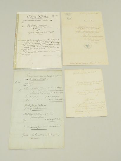 FRANCE. ORDRE DE SAINT LOUIS 
L.S signée...