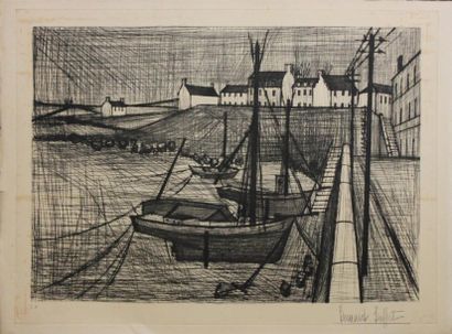 Bernard BUFFET (1928-1999)
Port breton, 1954....
