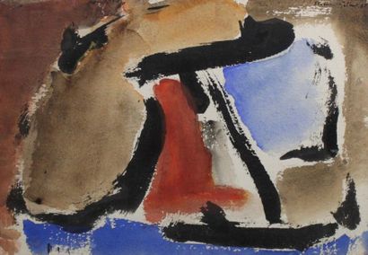 Stephen GILBERT (1910-2007)
Composition abstraite,...
