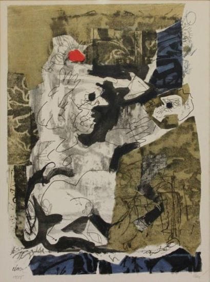 Antoni CLAVE (1913-2005)
Composition abstraite....