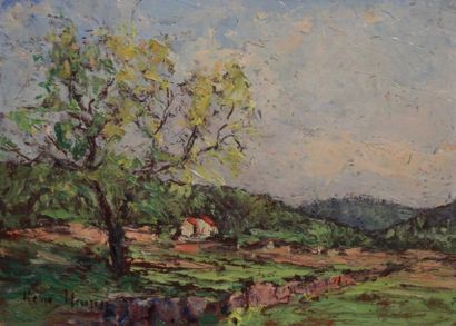 René HANIN (1873-1943)
Paysage. Huile sur...