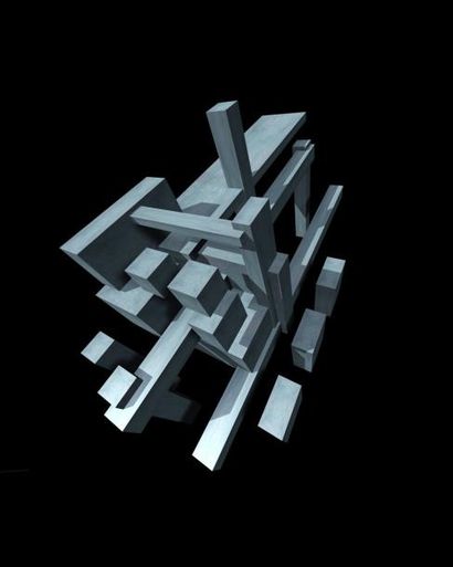Dominique MULHEM (Né en 1952)
«Structure...
