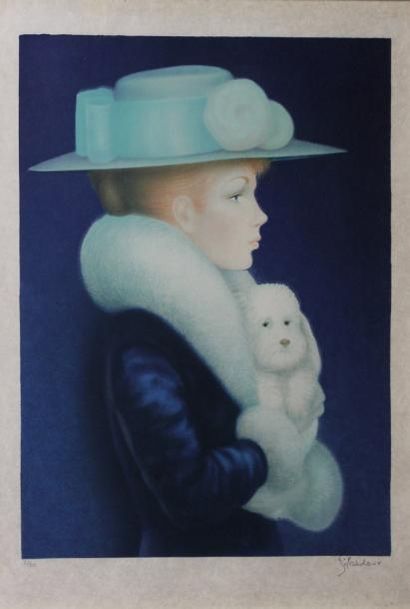 Guy SERADOUR (1922-2007)
Jeune fille et son...