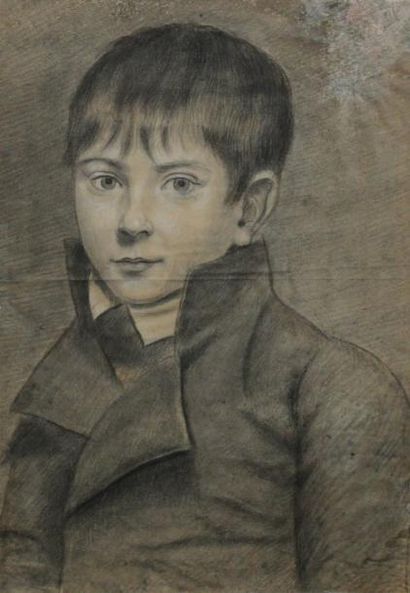 ECOLE FRANCAISE DU XIXème siècle
Portrait...