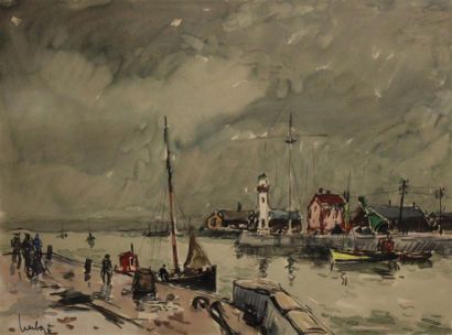 Fernand HERBO (1905-1995)
Peintre de la marine....