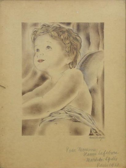 Mariette LYDIS (c.1890-1970)
Chérubin. Lithographie...
