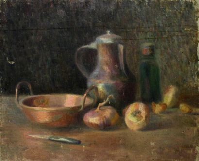 Ecole Impressionniste du Xxème
Nature morte...