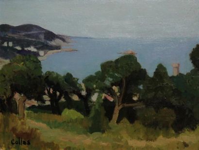 Jacques COLLAS (Xxème)
Bord de mer vue des...