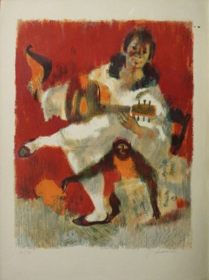 Lucien Joseph FONTANAROSA (1912-1975). Joueur...