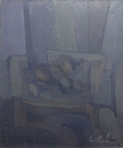 Carlo MARANGIO (né en 1936). Nature morte...