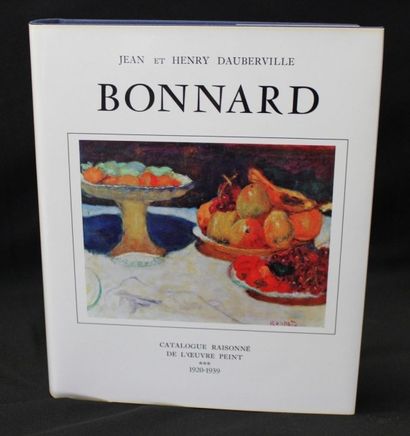 BONNARD. Catalogue Raisonné de l'Œuvre peint...