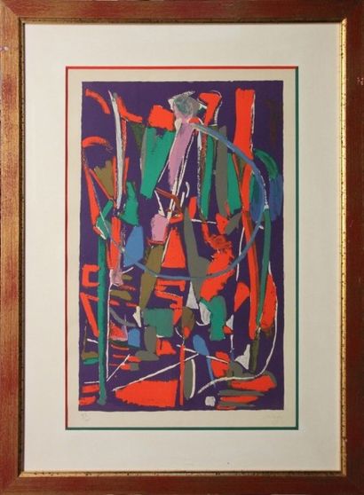 André LANSKOY (1902-1976). Composition sur...