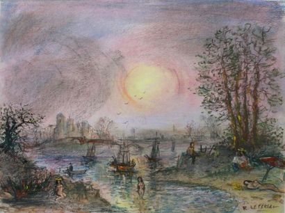 Jean RAFFY LE PERSAN (1920-2008). 