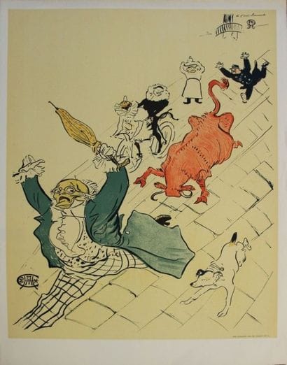 d'Après Henri DE TOULOUSE-LAUTREC (1864-1901)....