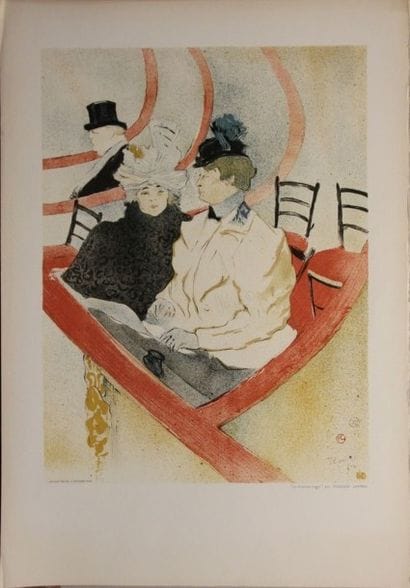 d'Après Henri DE TOULOUSE-LAUTREC (1864-1901)....