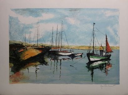 Jean-Pierre LAURENT (né en 1920). Vue de...