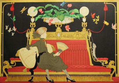 Philippe Henri NOYER (1917-1985). Jeune fille...