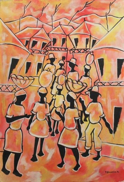 Paul BEAUVOIR (Ecole haïtienne, 1932-1972)....