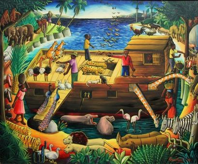 André NORMIL (Ecole haïtienne, né en 1934)....