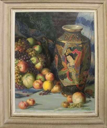 Daniel SABATER Y SALABERT (1888-1951). Nature...