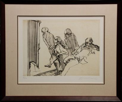 Claude WEISBUCH (1927-2014). Personnages...