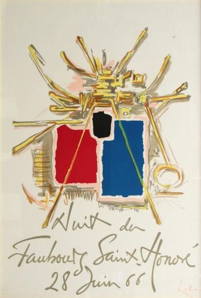Georges MATHIEU (1921-2012). 