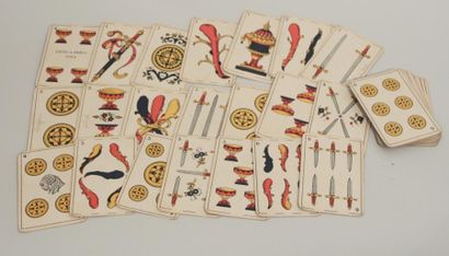CATEL & FARCY. Suite de quarante-sept cartes...